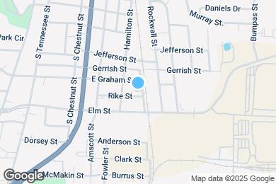 Map image of the property - 713 Rike St