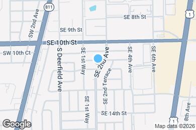Map image of the property - 1123 SE 2nd Ave