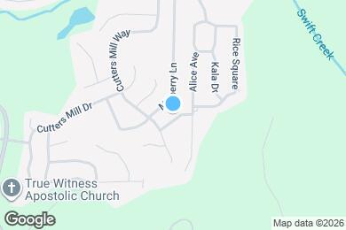 Map image of the property - 1287 Cypress Trce