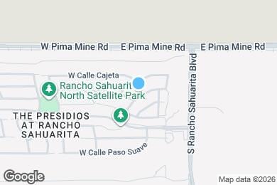 Map image of the property - 136 W Camino Fuste