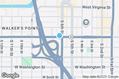Map image of the property - 611 W National Ave