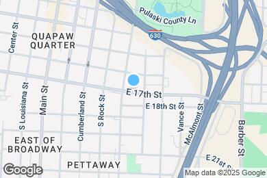 Map image of the property - 514 E 17th St