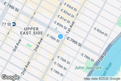 Map image of the property - 1499 1st Ave