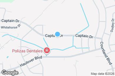 Map image of the property - 2663 Captain Dr