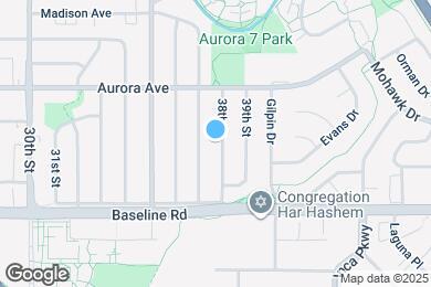 Map image of the property - 805 38th St