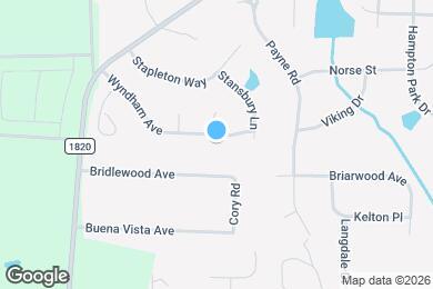 Map image of the property - 400 Wyndham Ave