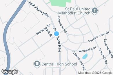 Map image of the property - 5425 Jacksboro Pike