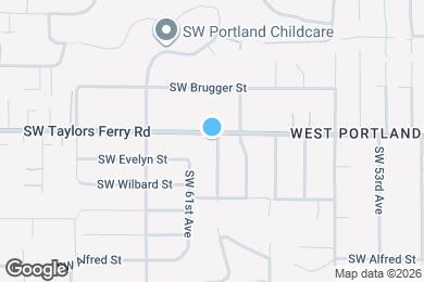 Map image of the property - 9807 SW 60th Ave