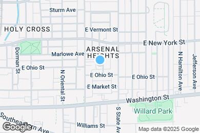 Map image of the property - 216 N Summit St