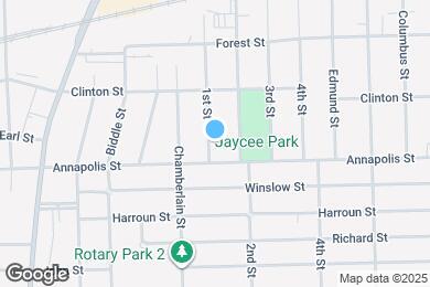 Map image of the property - 4457 1st St