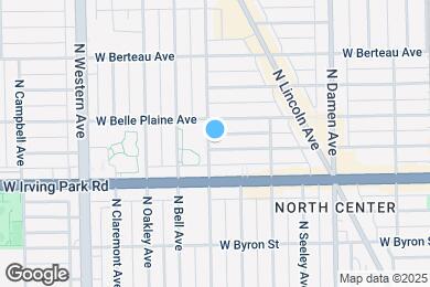 Map image of the property - 2156 W Cuyler Ave