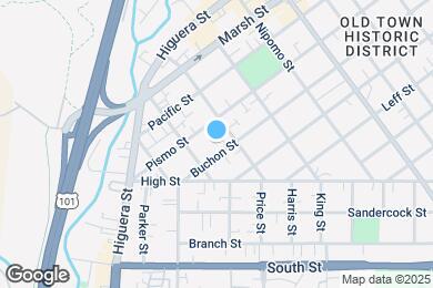 Map image of the property - 364 Buchon St
