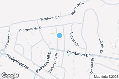 Map image of the property - 8911 Hickory Hill Dr