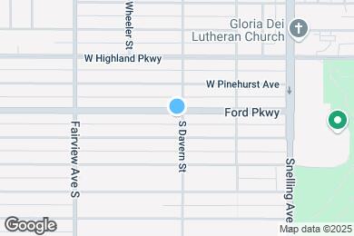 Map image of the property - 1706 Ford Pkwy