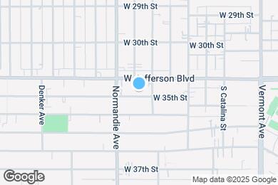 Map image of the property - 1349 W 35th St