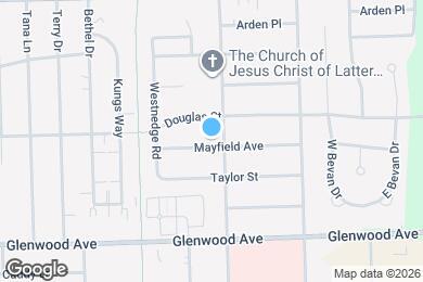 Map image of the property - 2305 Mayfield Ave