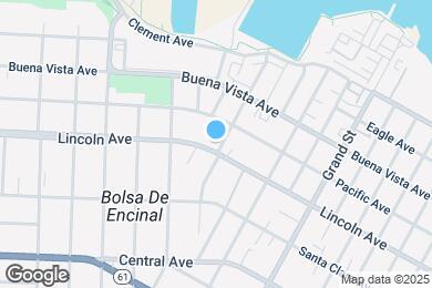 Map image of the property - 1537 Lincoln Ave