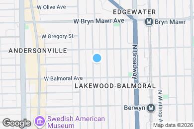 Map image of the property - 5427 N Wayne Ave