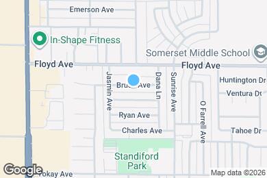 Map image of the property - 416 Bruce Ave