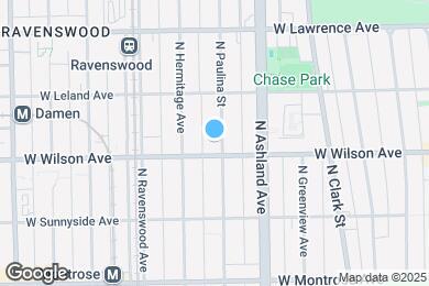 Map image of the property - 4610 N Paulina St