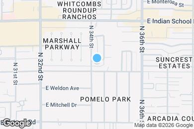 Map image of the property - 3409 E Indianola Ave
