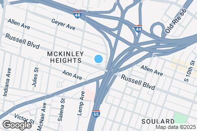 Map image of the property - 1857 Russell Blvd.