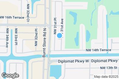 Map image of the property - 1444 NW 31st Ave