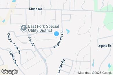 Map image of the property - 1735 Oak Glen Dr