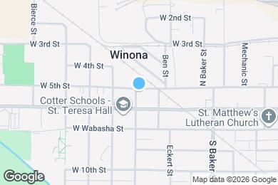 Map image of the property - 1079 W 5th St