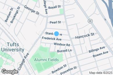 Map image of the property - 55 Frederick Ave