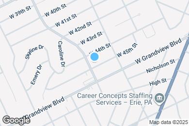 Map image of the property - 1550 W 45th St