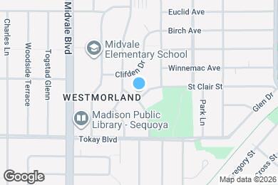 Map image of the property - 4218 Saint Clair St