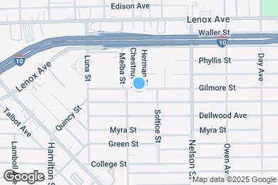 Map image of the property - 3640 Gilmore St