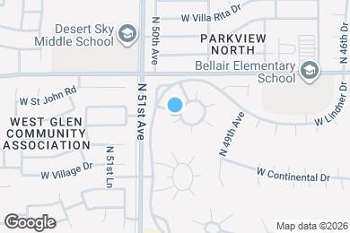 Map image of the property - 5006 W Torrey Pines Cir