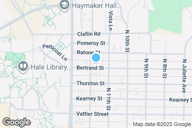 Map image of the property - 1126 Bertrand St