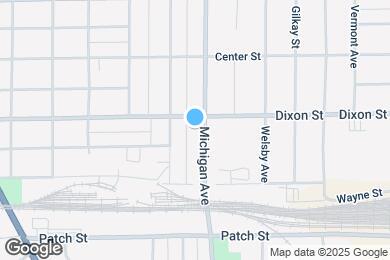 Map image of the property - 2216 Michigan Ave