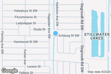 Map image of the property - 2504 Harbison Ave SW
