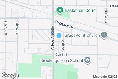 Map image of the property - 1017 Forest St