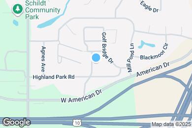 Map image of the property - 1675 Delta Dr