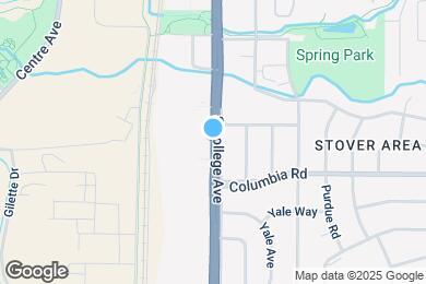 Map image of the property - 2301 S College Ave