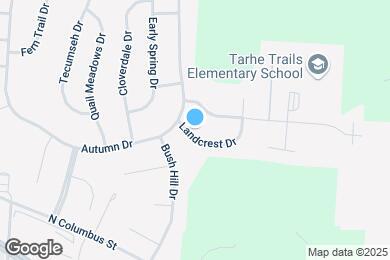 Map image of the property - 2271 Landcrest Dr