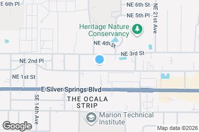 Map image of the property - 1717 NE 2nd St