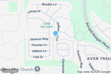 Map image of the property - 698 Hollowood Ln
