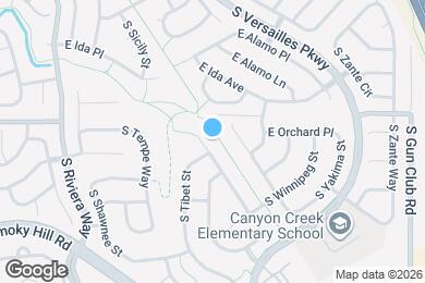 Map image of the property - 5944 S Ukraine St