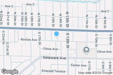 Map image of the property - 201 S 14th St