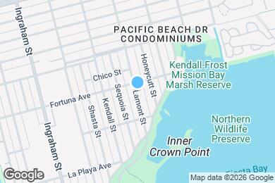 Map image of the property - 3973 Lamont St