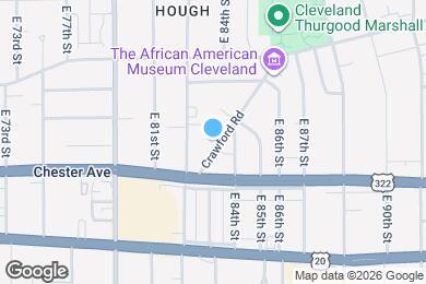 Map image of the property - 1842 Crawford Rd