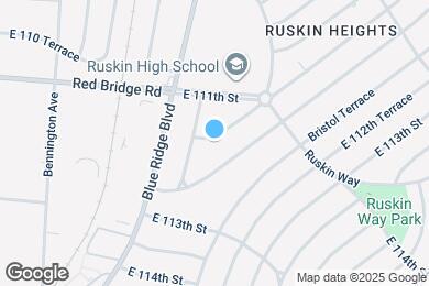 Map image of the property - 7105 E 111th Terrace