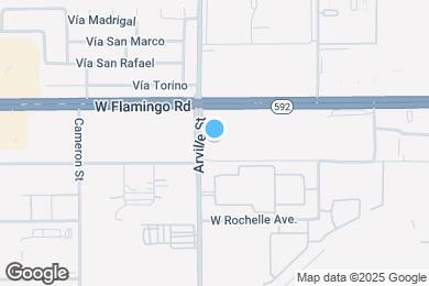 Map image of the property - 4381 W Flamingo Rd