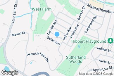 Map image of the property - 23 Ames Ave